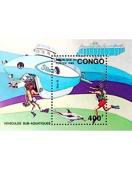 Timbre Poste Congo BF N° 59A N** philatelie foxtimbre