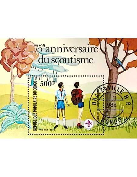 Timbre Poste Congo BF N° 29 Obli philatelie foxtimbre