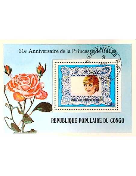 Timbre Poste Congo BF N° 30 Obli philatelie foxtimbre