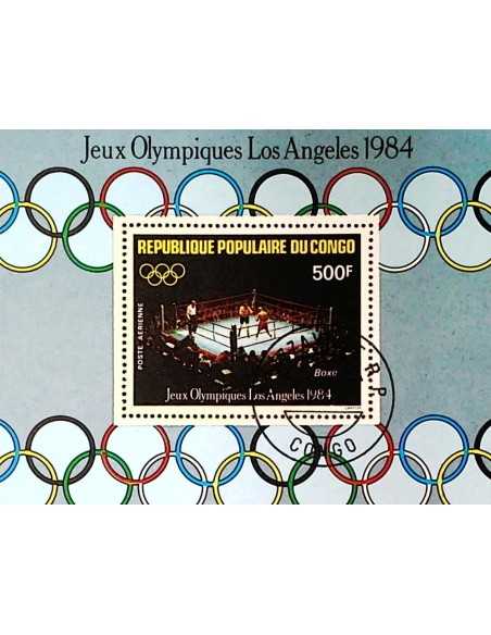 Timbre Poste Congo BF N° 35 Obli philatelie foxtimbre