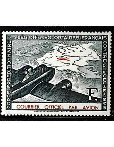 Timbre Poste LVF N° 02 N** philatelie foxtimbre