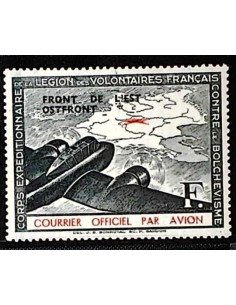 Timbre Poste LVF N° 04 N** philatelie foxtimbre