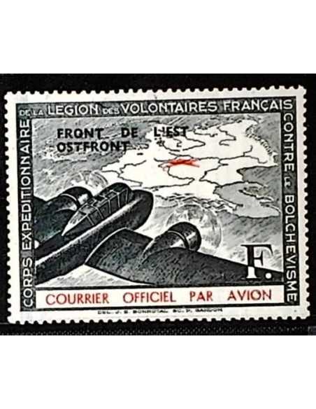 Timbre Poste LVF N° 04 N** philatelie foxtimbre