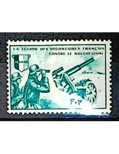 Timbre Poste LVF N° 07 N** philatelie foxtimbre