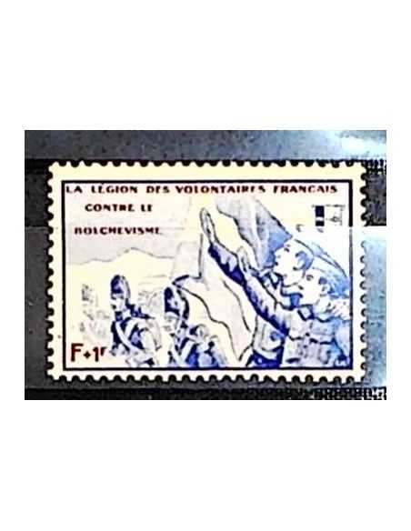 Timbre Poste LVF N° 09 N** philatelie foxtimbre