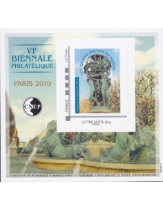 Timbre Poste Bloc CNEP N° 80 philatelie foxtimbre