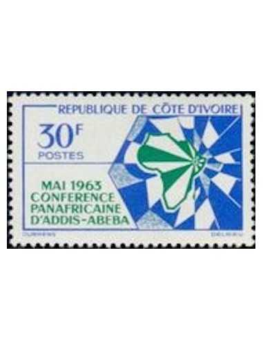 Timbre Poste Cote d'ivoire N° 211 Obli philatelie foxtimbre