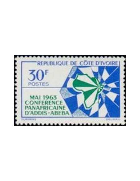 Timbre Poste Cote d'ivoire N° 211 Obli philatelie foxtimbre