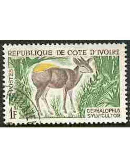 Timbre Poste Cote d'ivoire N° 212 Obli philatelie foxtimbre