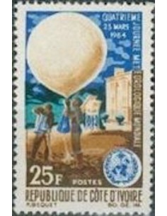 Timbre Poste Cote d'ivoire N° 224 Obli philatelie foxtimbre