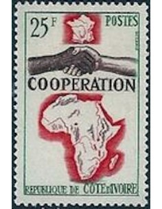 Timbre Poste Cote d'ivoire N° 229 Obli philatelie foxtimbre