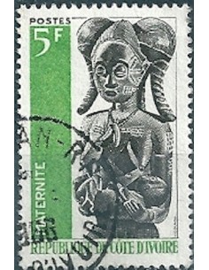 Timbre Poste Cote d'ivoire N° 245 Obli philatelie foxtimbre