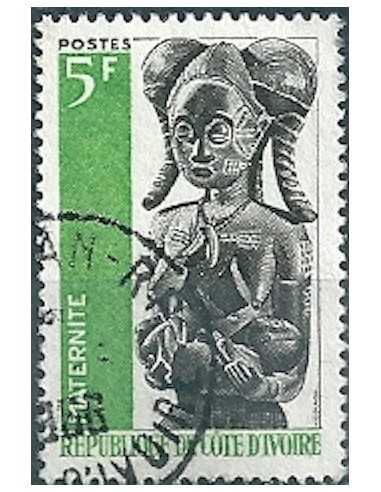 Timbre Poste Cote d'ivoire N° 245 Obli philatelie foxtimbre