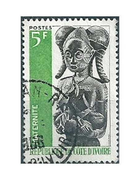 Timbre Poste Cote d'ivoire N° 245 Obli philatelie foxtimbre