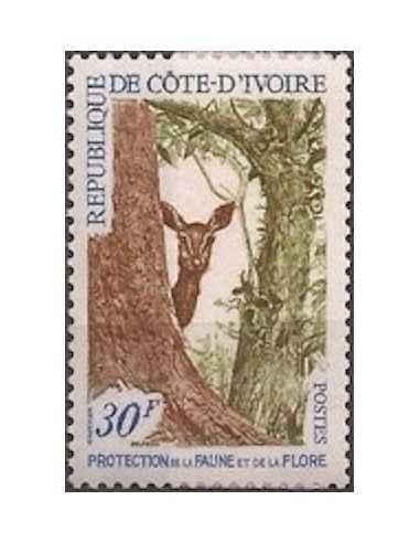 Timbre Poste Cote d'ivoire N° 282 Obli philatelie foxtimbre