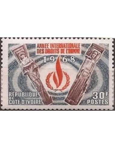Timbre Poste Cote d'ivoire N° 284 Obli philatelie foxtimbre