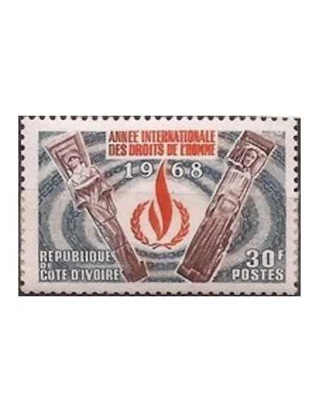 Timbre Poste Cote d'ivoire N° 284 Obli philatelie foxtimbre