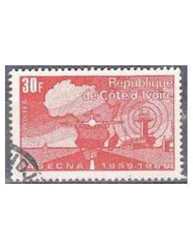 Timbre Poste Cote d'ivoire N° 295 Obli philatelie foxtimbre