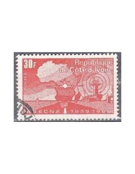 Timbre Poste Cote d'ivoire N° 295 Obli philatelie foxtimbre