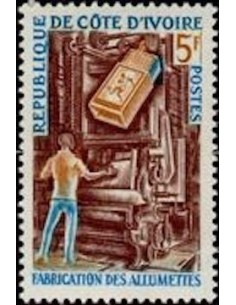 Timbre Poste Cote d'ivoire N° 299 Obli philatelie foxtimbre