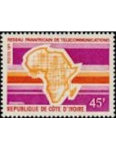 Timbre Poste Cote d'ivoire N° 320 Obli philatelie foxtimbre