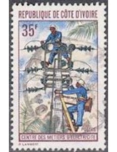 Timbre Poste Cote d'ivoire N° 331 Obli philatelie foxtimbre