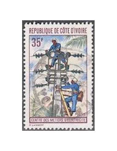 Timbre Poste Cote d'ivoire N° 331 Obli philatelie foxtimbre