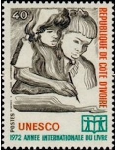 Timbre Poste Cote d'ivoire N° 335 Obli philatelie foxtimbre