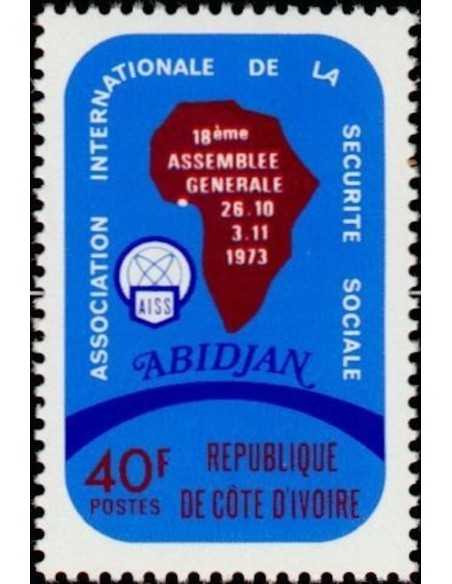 Timbre Poste Cote d'ivoire N° 365 Obli philatelie foxtimbre