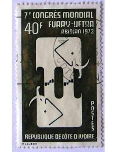 Timbre Poste Cote d'ivoire N° 366 Obli philatelie foxtimbre