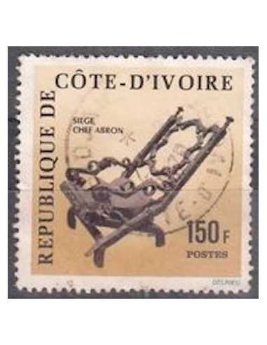 Timbre Poste Cote d'ivoire N° 402 Obli philatelie foxtimbre