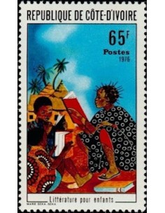 Timbre Poste Cote d'ivoire N° 406 Obli philatelie foxtimbre