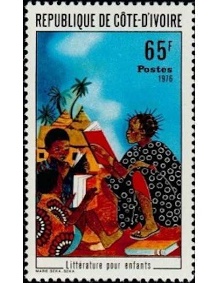 Timbre Poste Cote d'ivoire N° 406 Obli philatelie foxtimbre