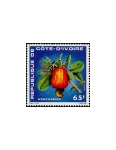 Timbre Poste Cote d'ivoire N° 409 Obli philatelie foxtimbre