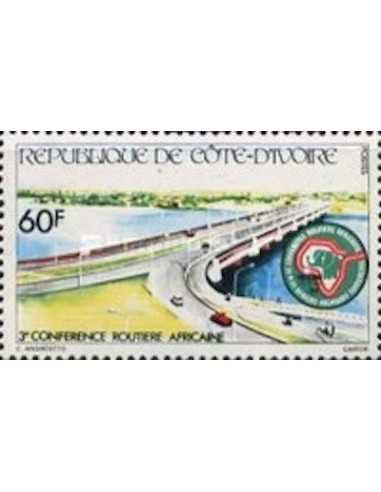 Timbre Poste Cote d'ivoire N° 422 Obli philatelie foxtimbre