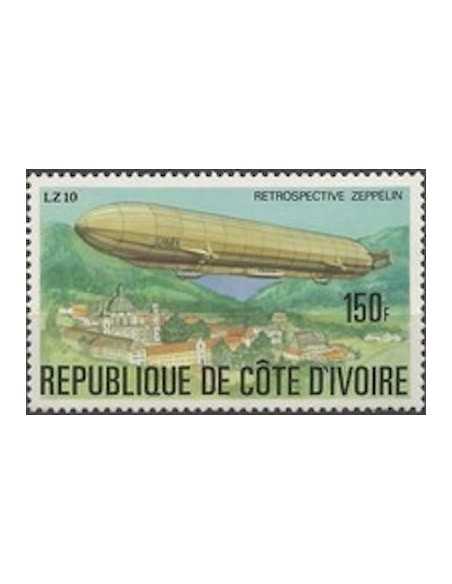 Timbre Poste Cote d'ivoire N° 437 Obli philatelie foxtimbre