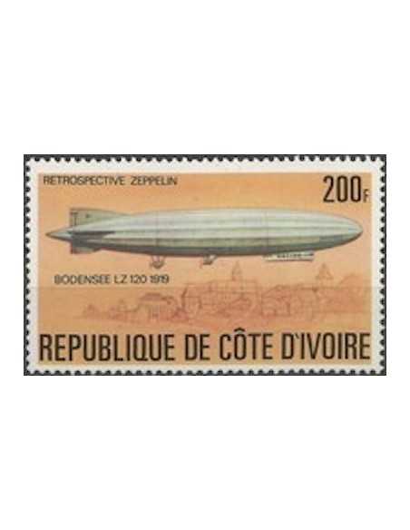Timbre Poste Cote d'ivoire N° 438 Obli philatelie foxtimbre