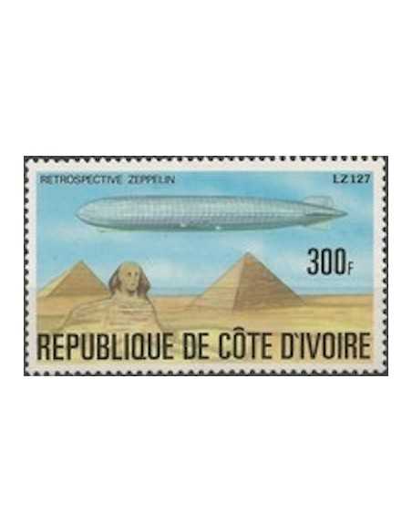 Timbre Poste Cote d'ivoire N° 439 Obli philatelie foxtimbre