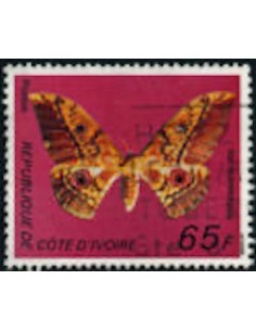 Timbre Poste Cote d'ivoire N° 440D Obli philatelie foxtimbre