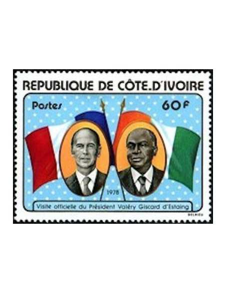 Timbre Poste Cote d'ivoire N° 442 Obli philatelie foxtimbre