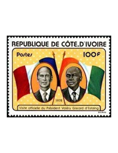 Timbre Poste Cote d'ivoire N° 444 Obli philatelie foxtimbre