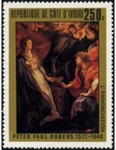 Timbre Poste Cote d'ivoire N° 447 Obli philatelie foxtimbre