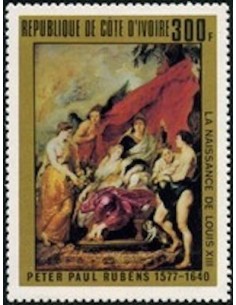 Timbre Poste Cote d'ivoire N° 448 Obli philatelie foxtimbre