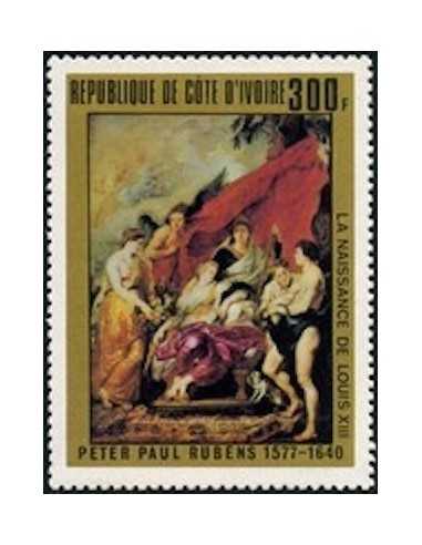 Timbre Poste Cote d'ivoire N° 448 Obli philatelie foxtimbre