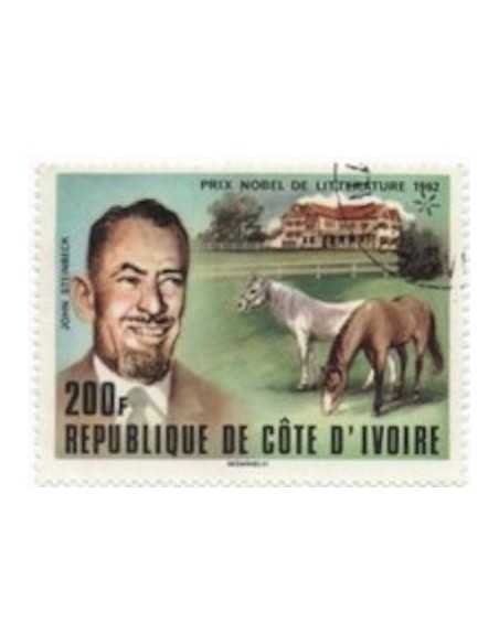 Timbre Poste Cote d'ivoire N° 455 Obli philatelie foxtimbre