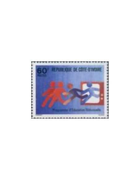 Timbre Poste Cote d'ivoire N° 468 Obli philatelie foxtimbre
