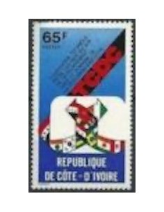 Timbre Poste Cote d'ivoire N° 478 Obli philatelie foxtimbre