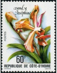 Timbre Poste Cote d'ivoire N° 487 Obli philatelie foxtimbre