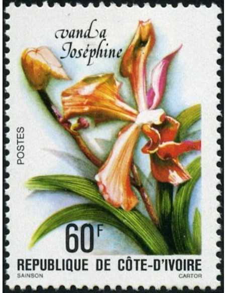 Timbre Poste Cote d'ivoire N° 487 Obli philatelie foxtimbre