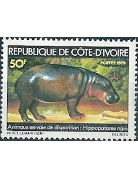 Timbre Poste Cote d'ivoire N° 489 Obli philatelie foxtimbre